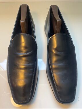 PRADA loafers me’s in black leather